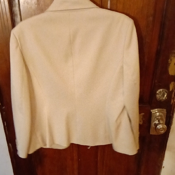 #62 Anne Klein Beige Blazer nwot - Picture 6 of 6